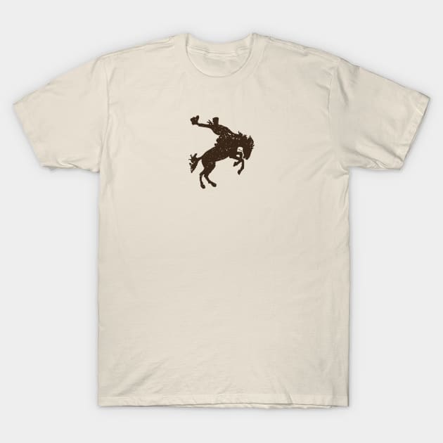 Buckin' Bronc T-Shirt by FigAlert